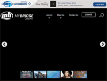 Tablet Screenshot of mybridgeradio.net